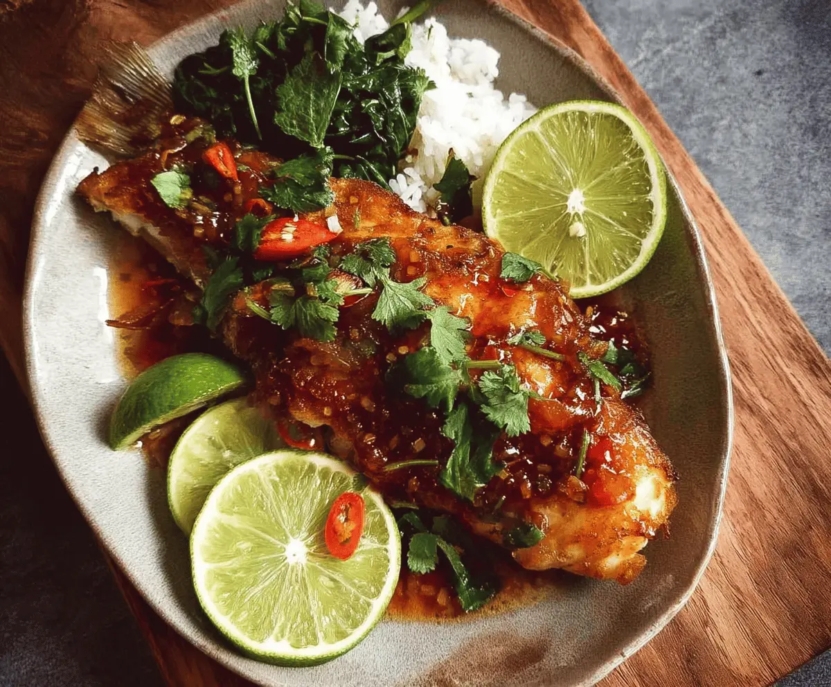 Easy Chilli Lime Fish Recipe for Quick Dinner