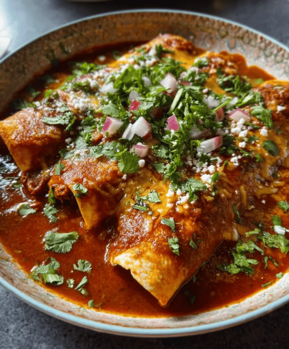 Easy Cheesy Birria Enchiladas Recipe