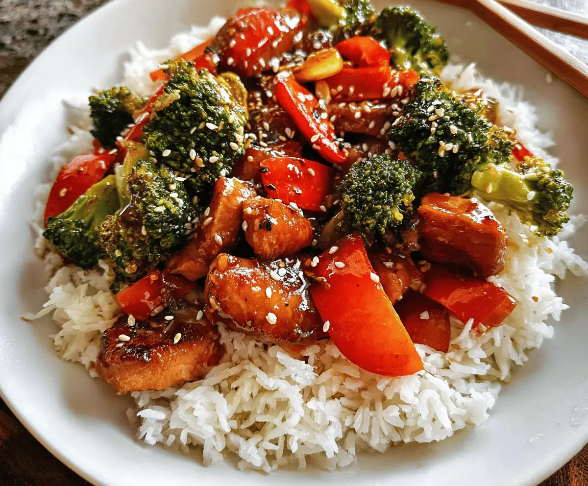 Easy Honey Garlic Chicken Stir Fry Recipe