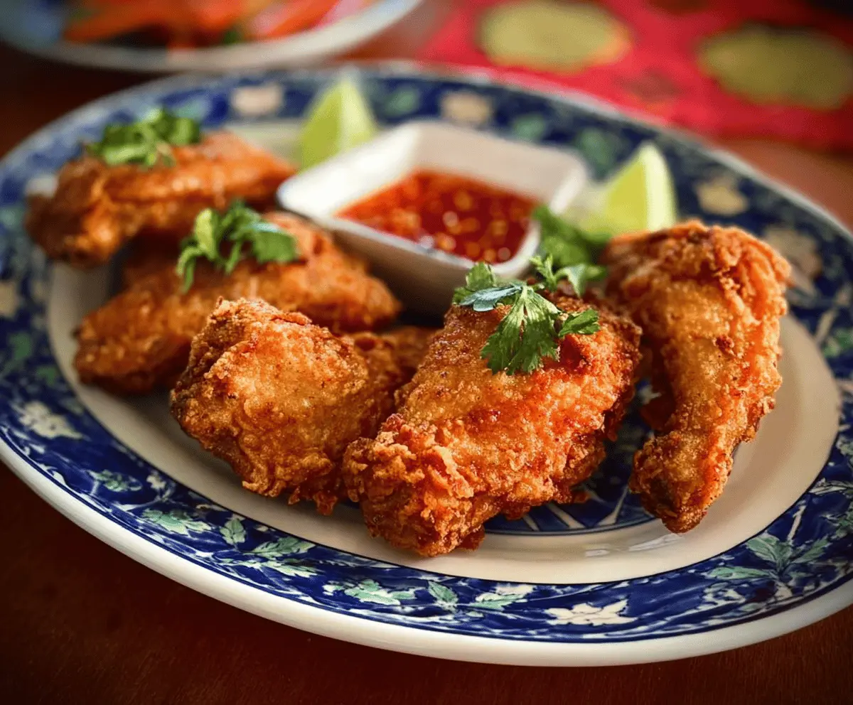 Easy Thai Fried Chicken (Gai Tod) Recipe