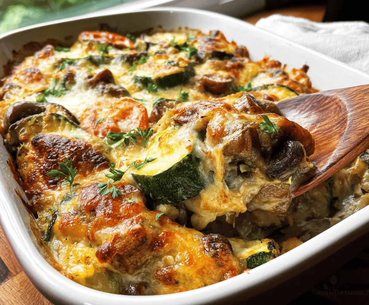 Easy Baked Chicken and Zucchini Casserole
