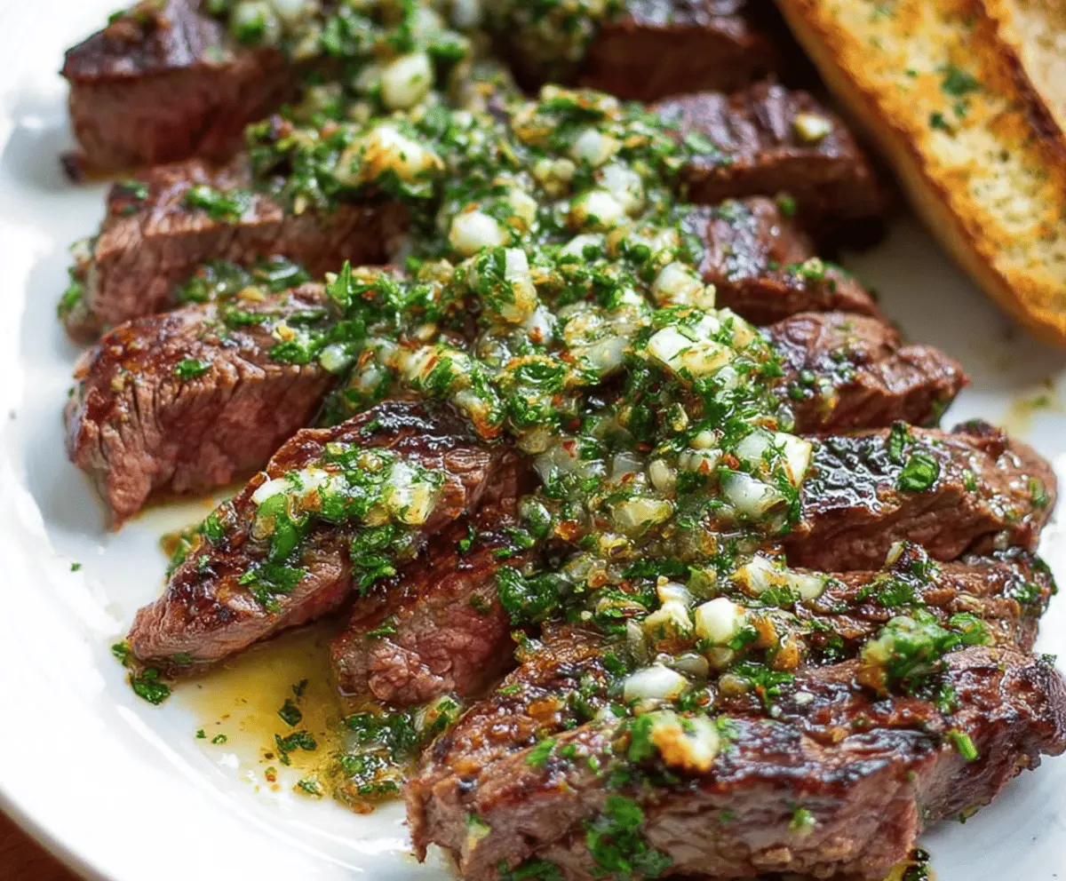 Garlic Butter Brazilian Steak Recipe