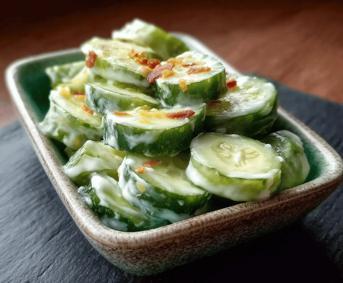 Refreshing Cucumber Snack That Hits The Spot
