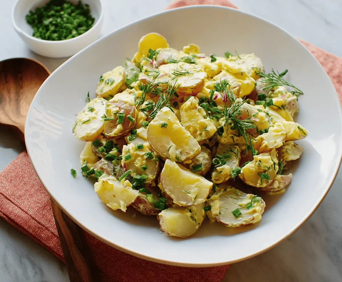 Classic French Potato Salad Recipe for Summer