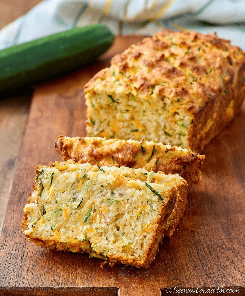 Best Zucchini Cheddar Bread Recipe