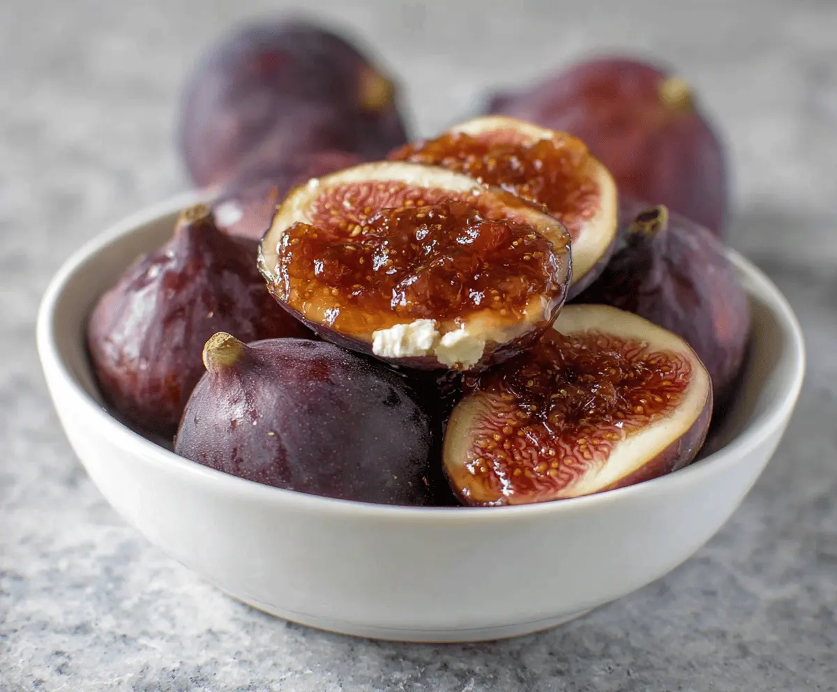 Easy Fresh Fig Compote Recipe for Any Meal