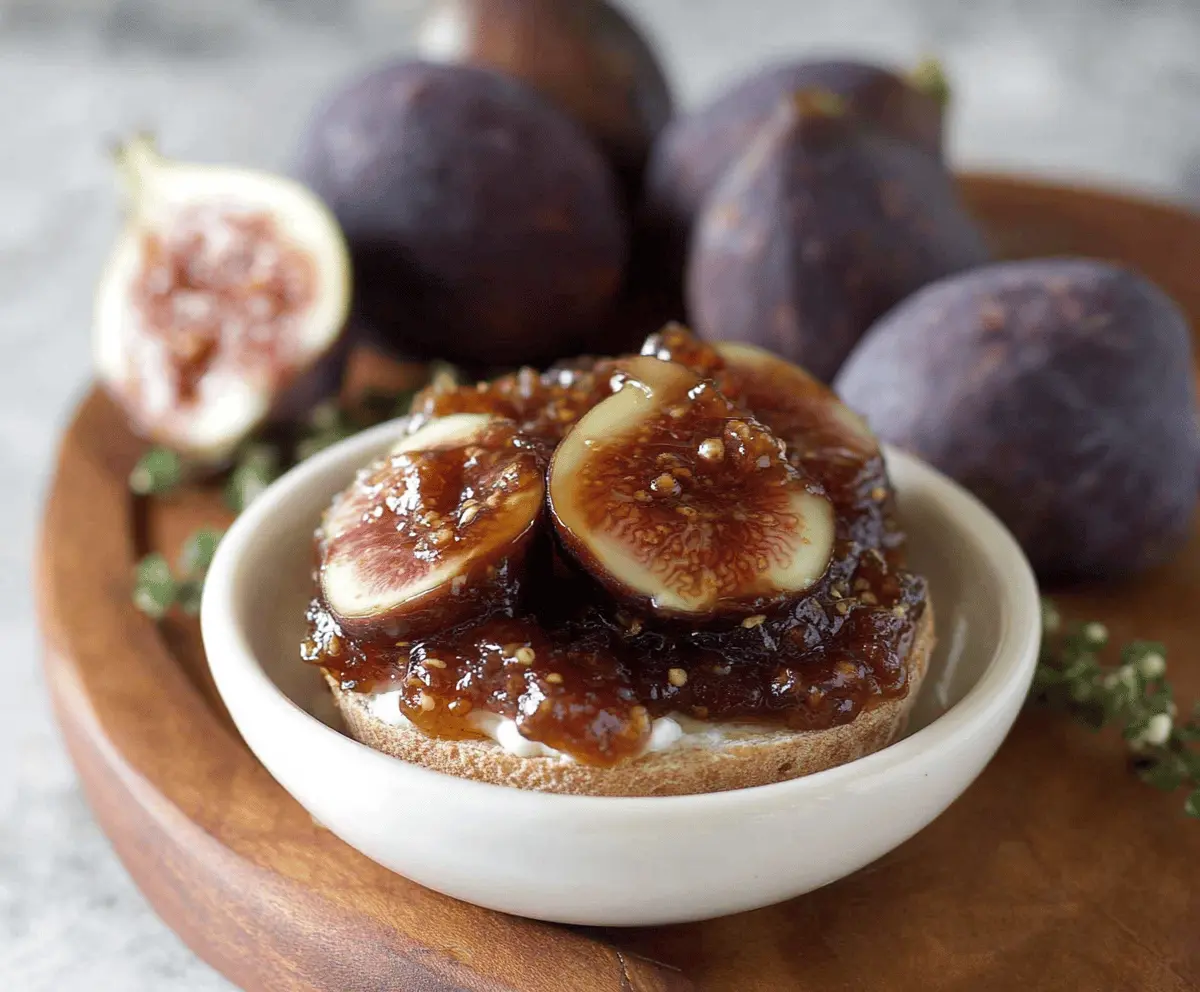 Easy Fresh Fig Compote Recipe for Any Meal
