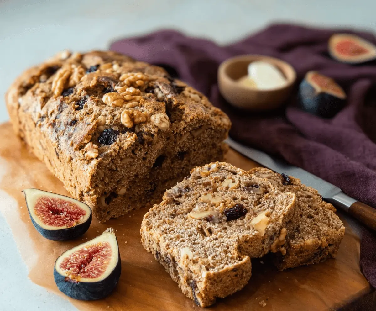 Fresh Fig and Walnut Bread Recipe for Fall