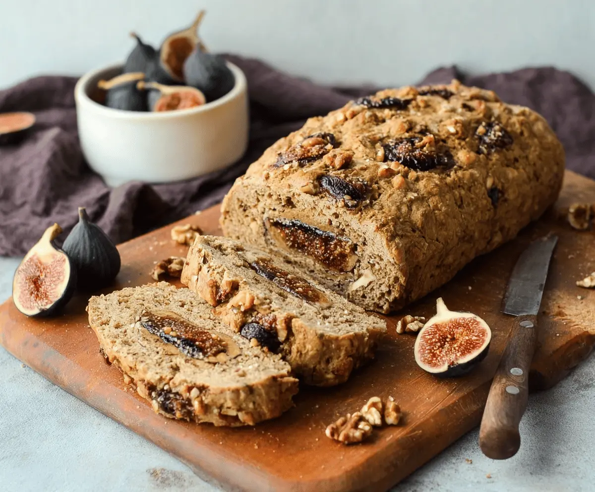 Fresh Fig and Walnut Bread Recipe for Fall