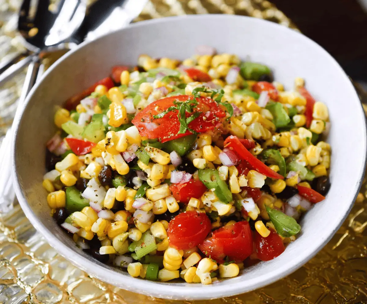 Bright and Zesty Corn Salad Recipe for Summer Sides