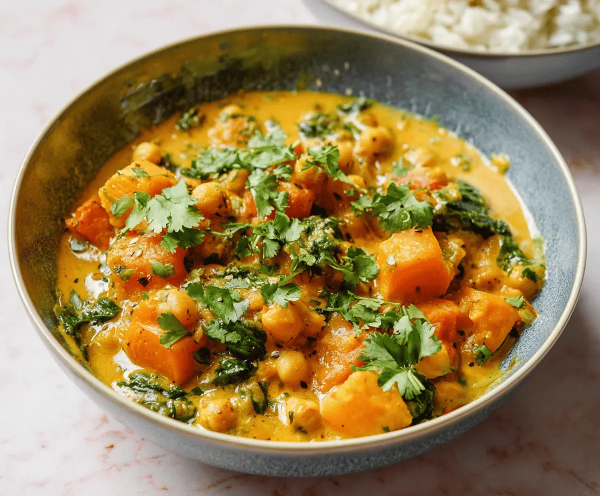 Creamy Butternut Squash Coconut Curry Recipe