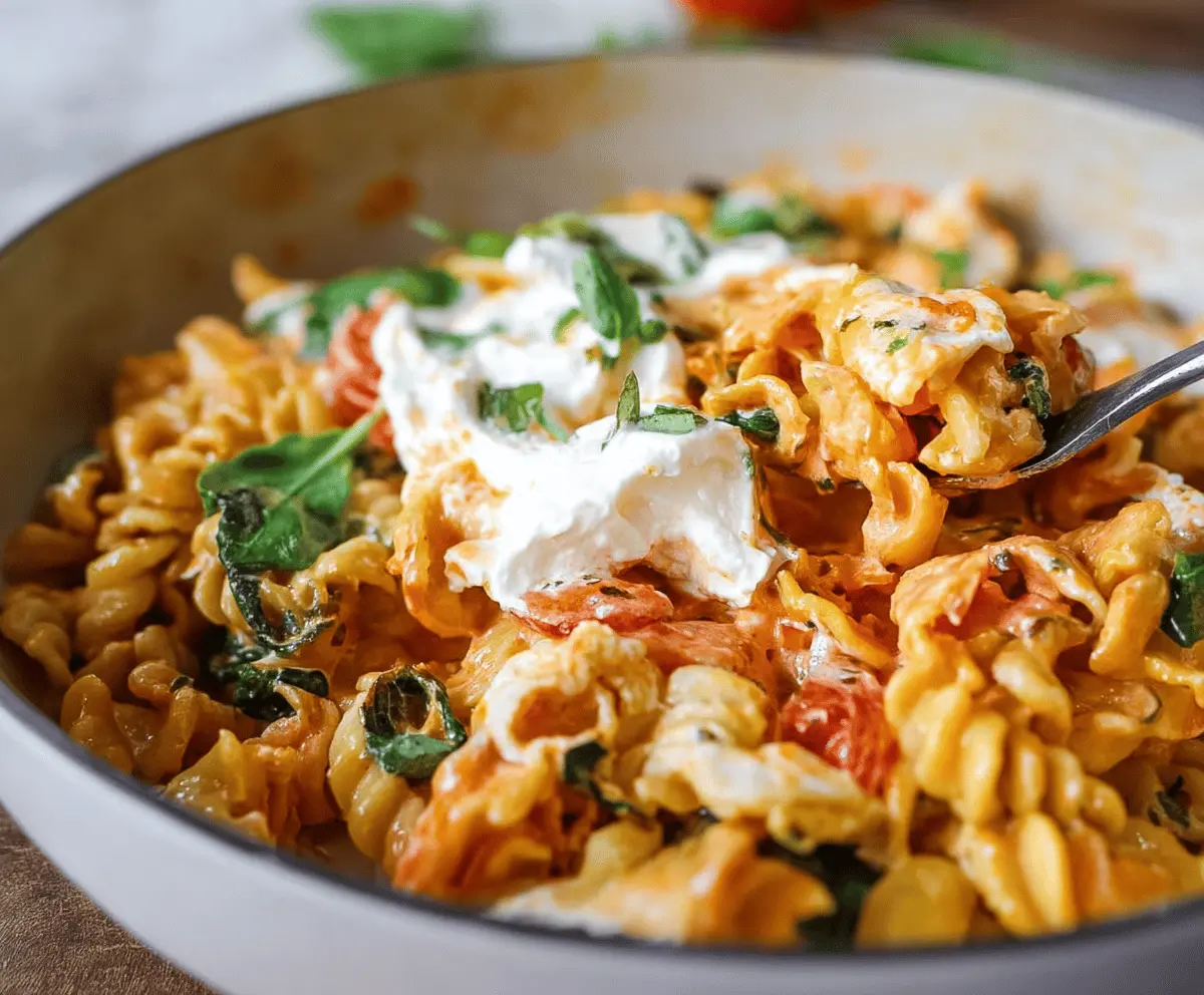 Creamy Burrata Pasta Recipe for Easy Dinners