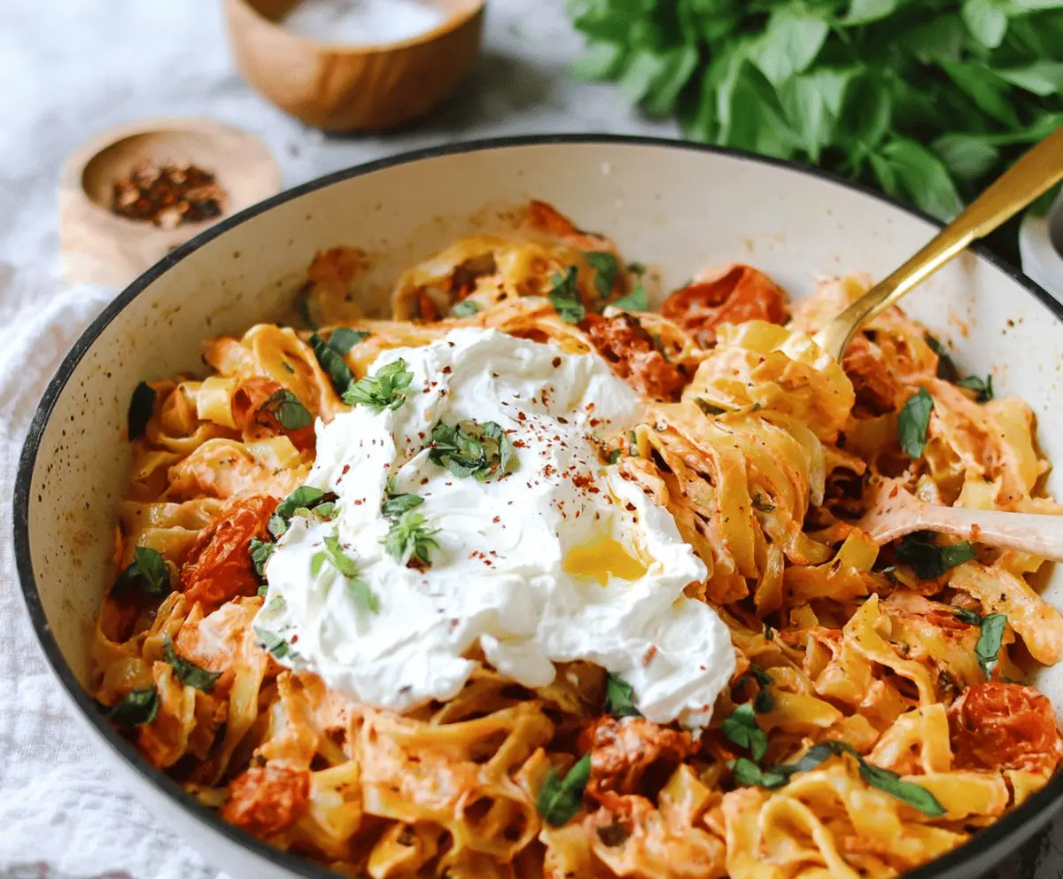 Creamy Burrata Pasta Recipe for Easy Dinners