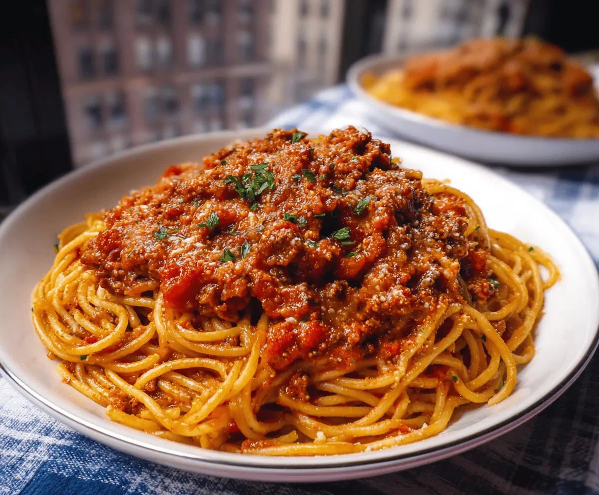 Easy Chicago-Style Spaghetti Recipe