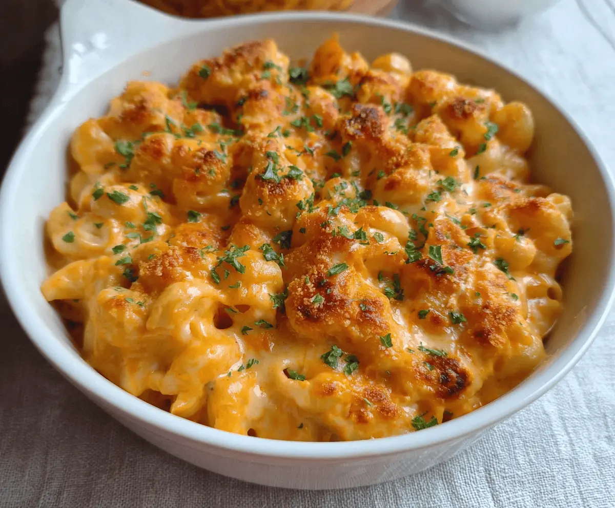 Creamy Buffalo Mac and Cheese Recipe