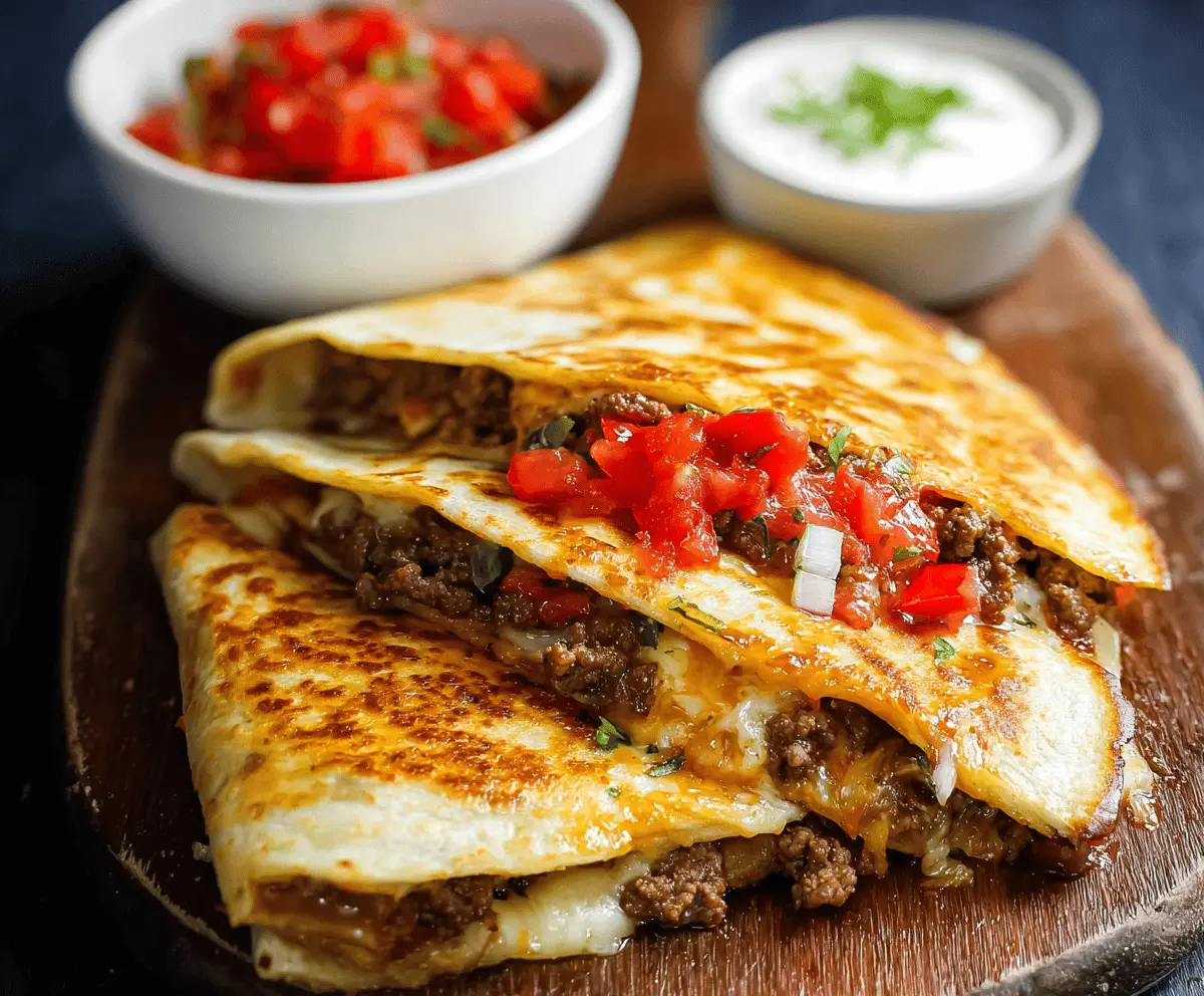 Easy Taco Quesadillas Recipe for Busy Nights