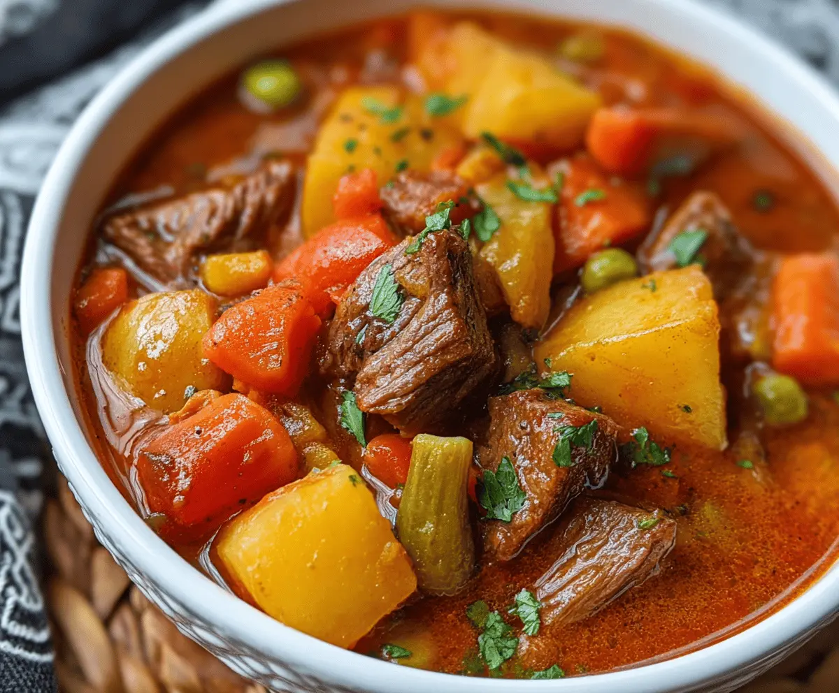 Easy Crockpot Beef Stew Recipe for Hearty Comfort