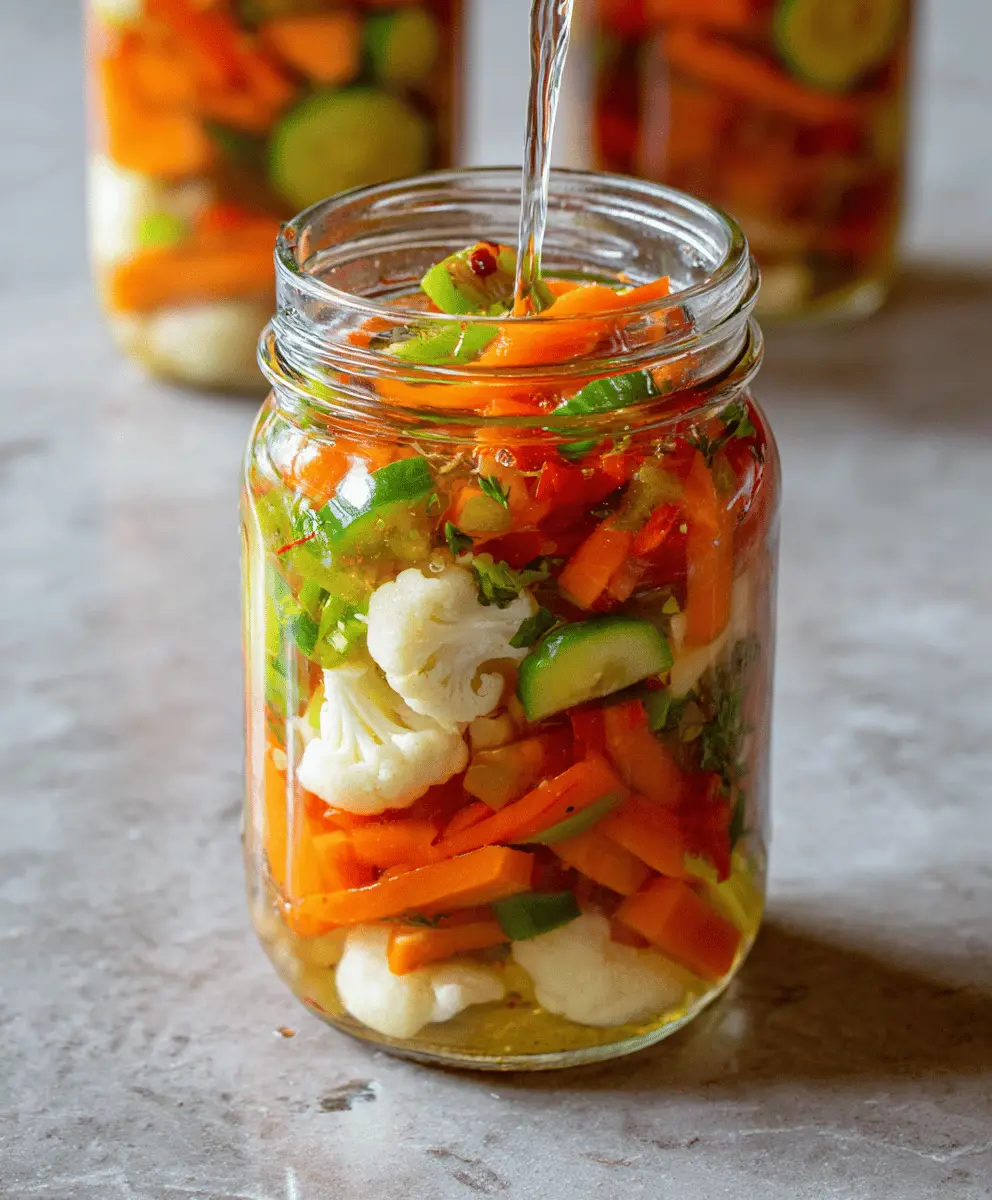 Easy Homemade Giardiniera Recipe for Beginners