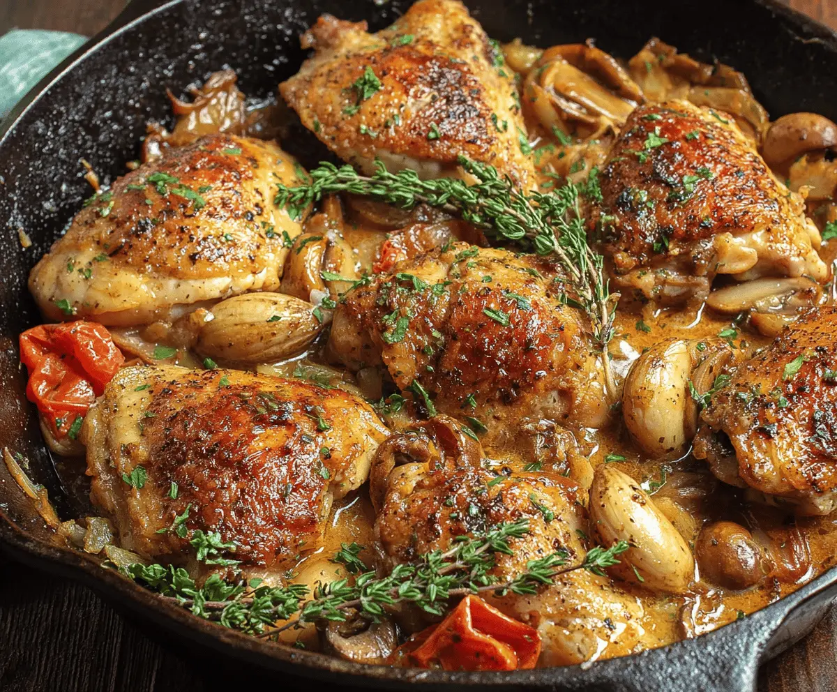 Easy Chicken Scarpariello Recipe with Bold Flavors