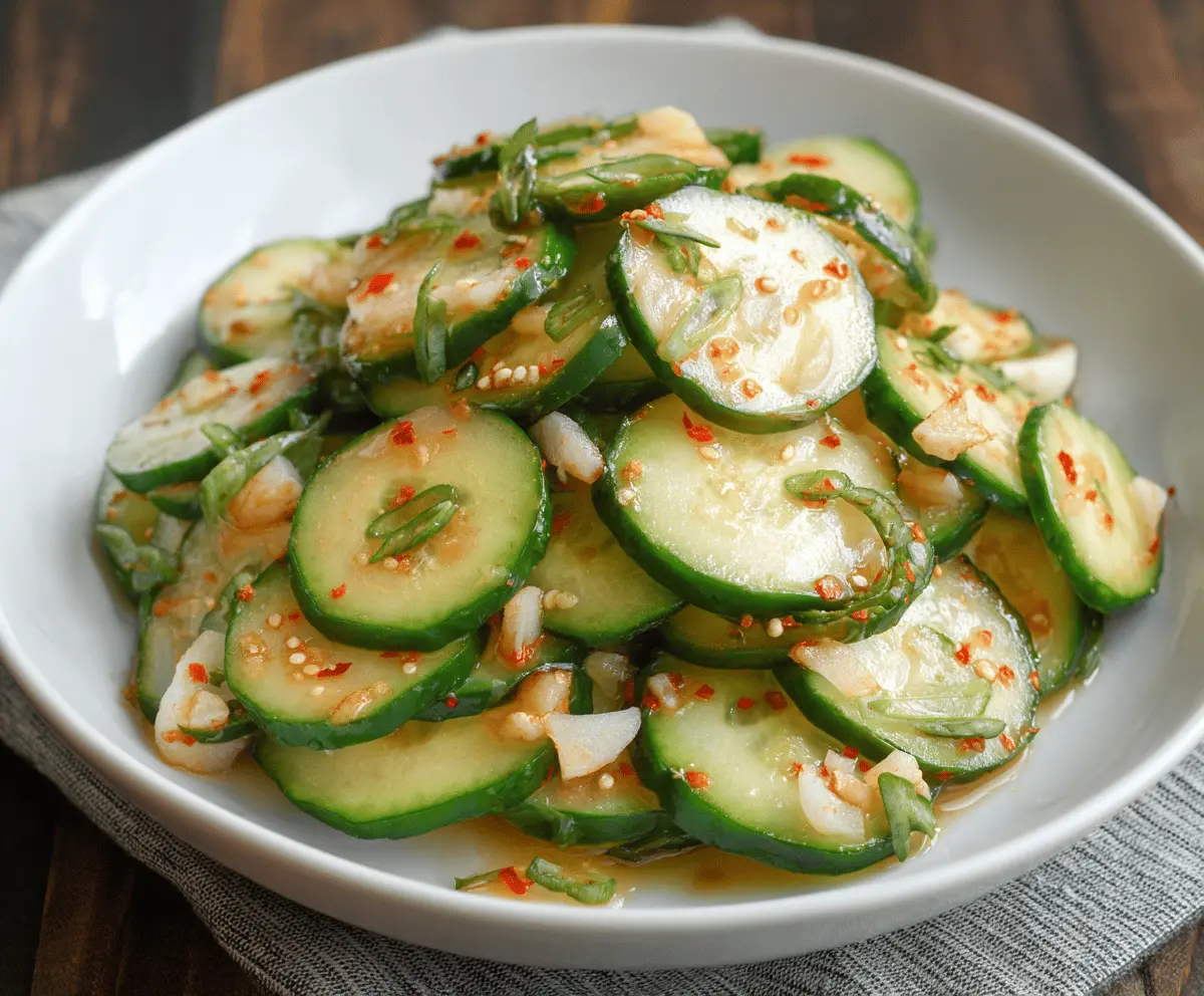 Easy California Roll Cucumber Salad Recipe