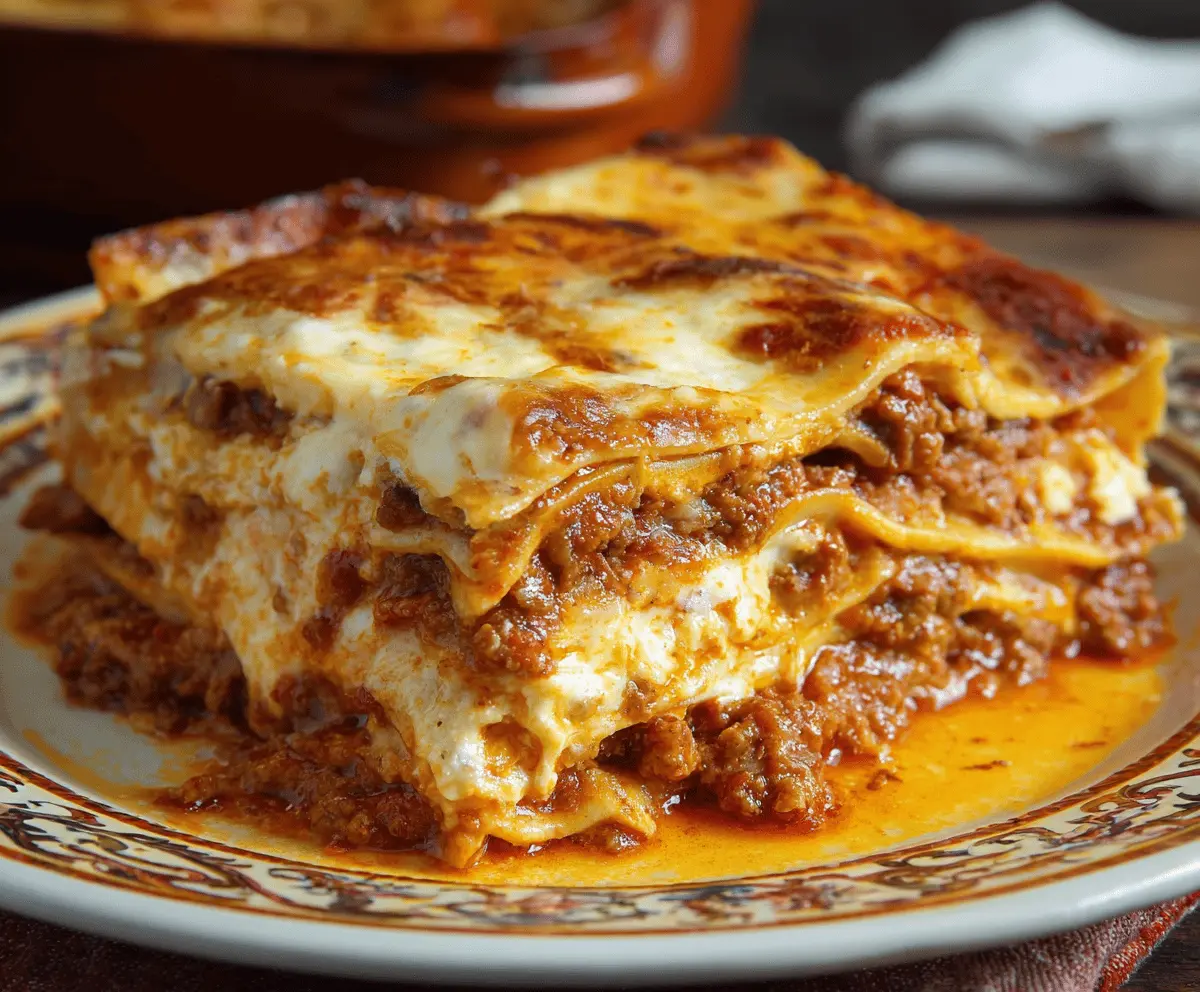 The Godfather Sicilian Lasagna Recipe