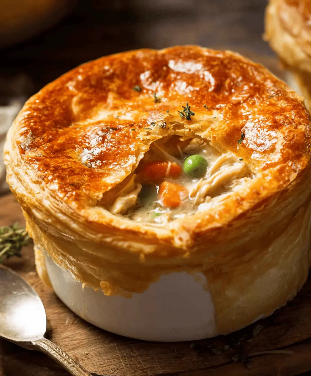 Easy Homemade Chicken Pot Pie Recipe