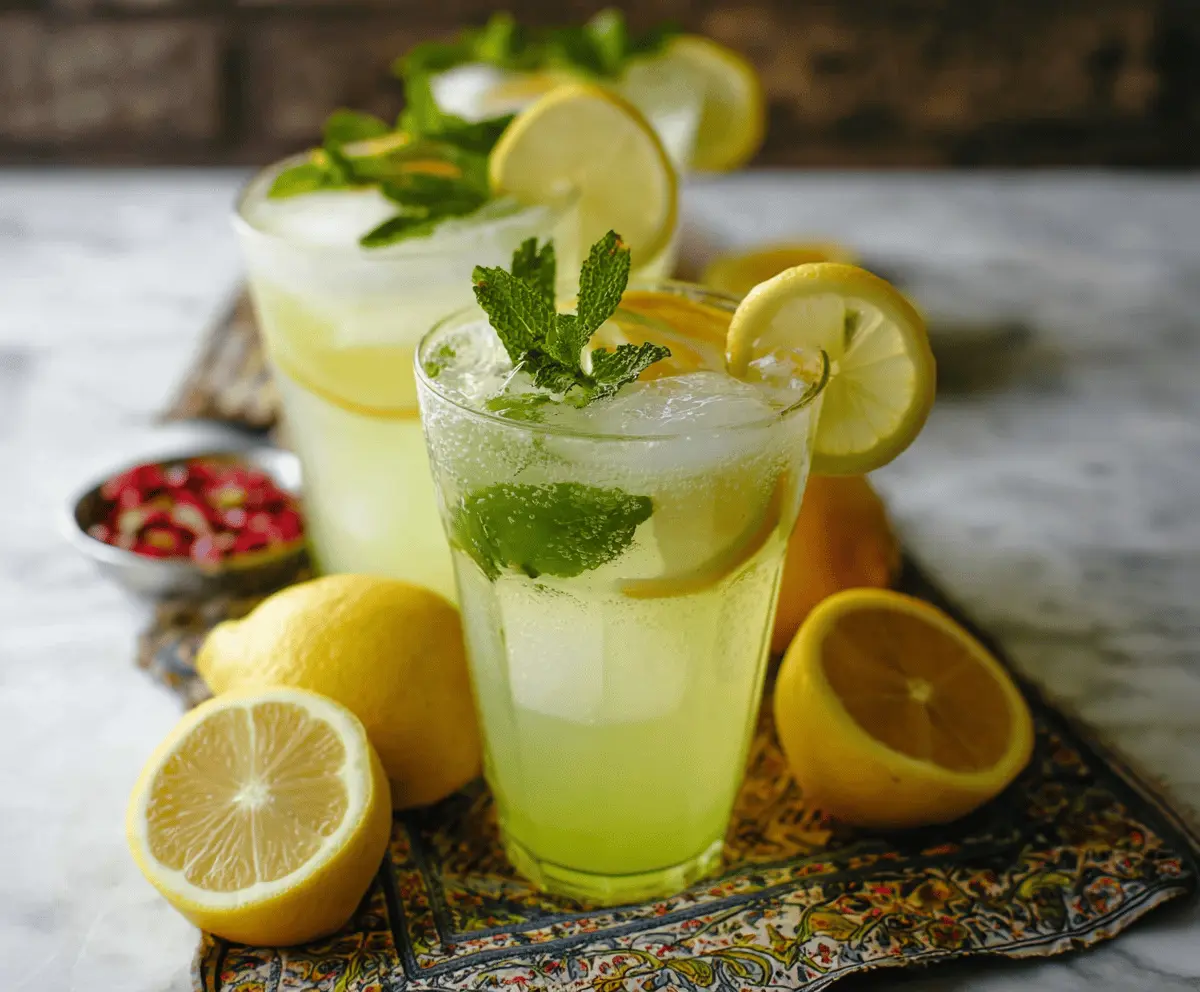 Refreshing Persian Lemonade Recipe for Summer Zest
