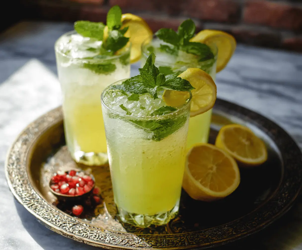 Refreshing Persian Lemonade Recipe for Summer Zest