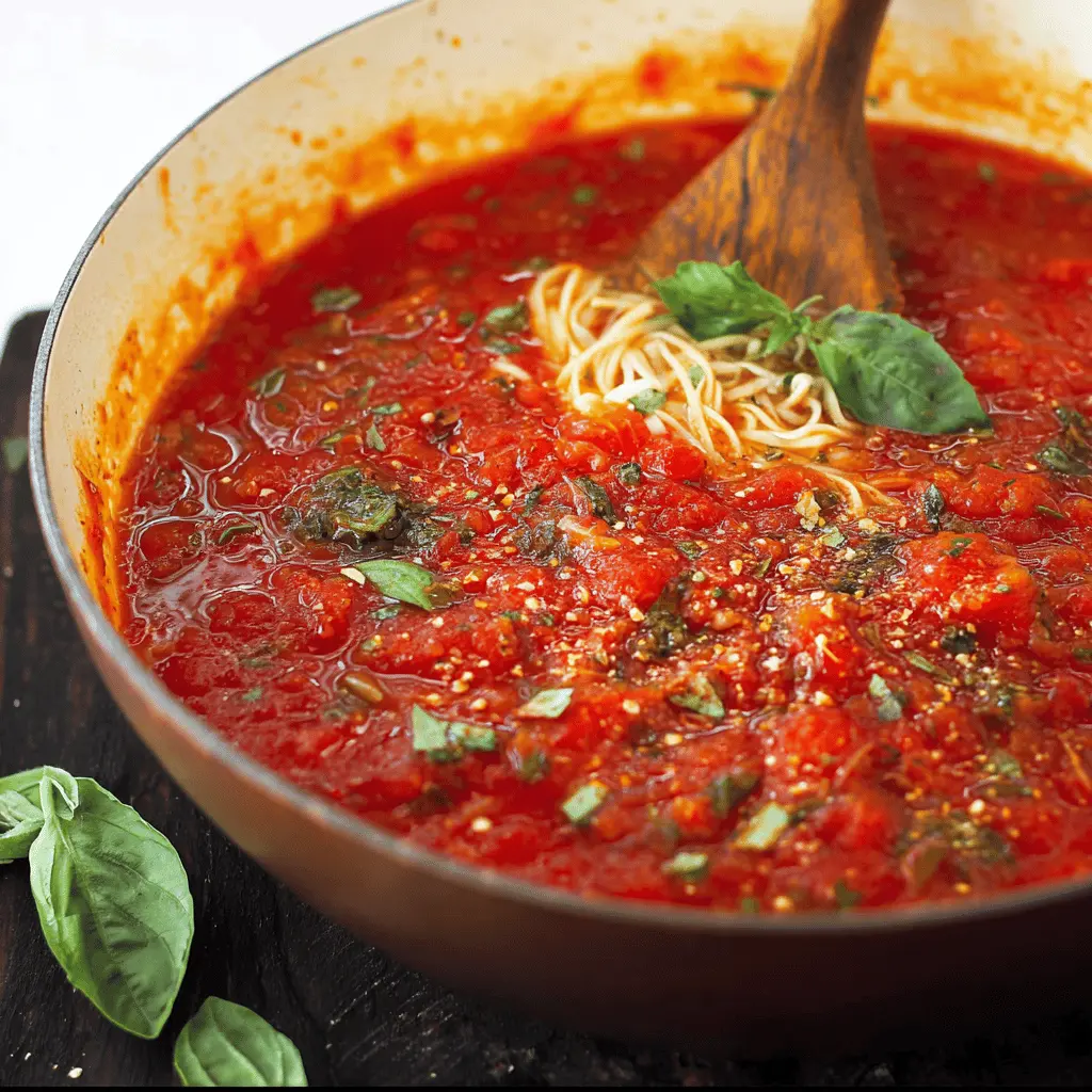 Best Italian Marinara Sauce Recipe for Pasta
