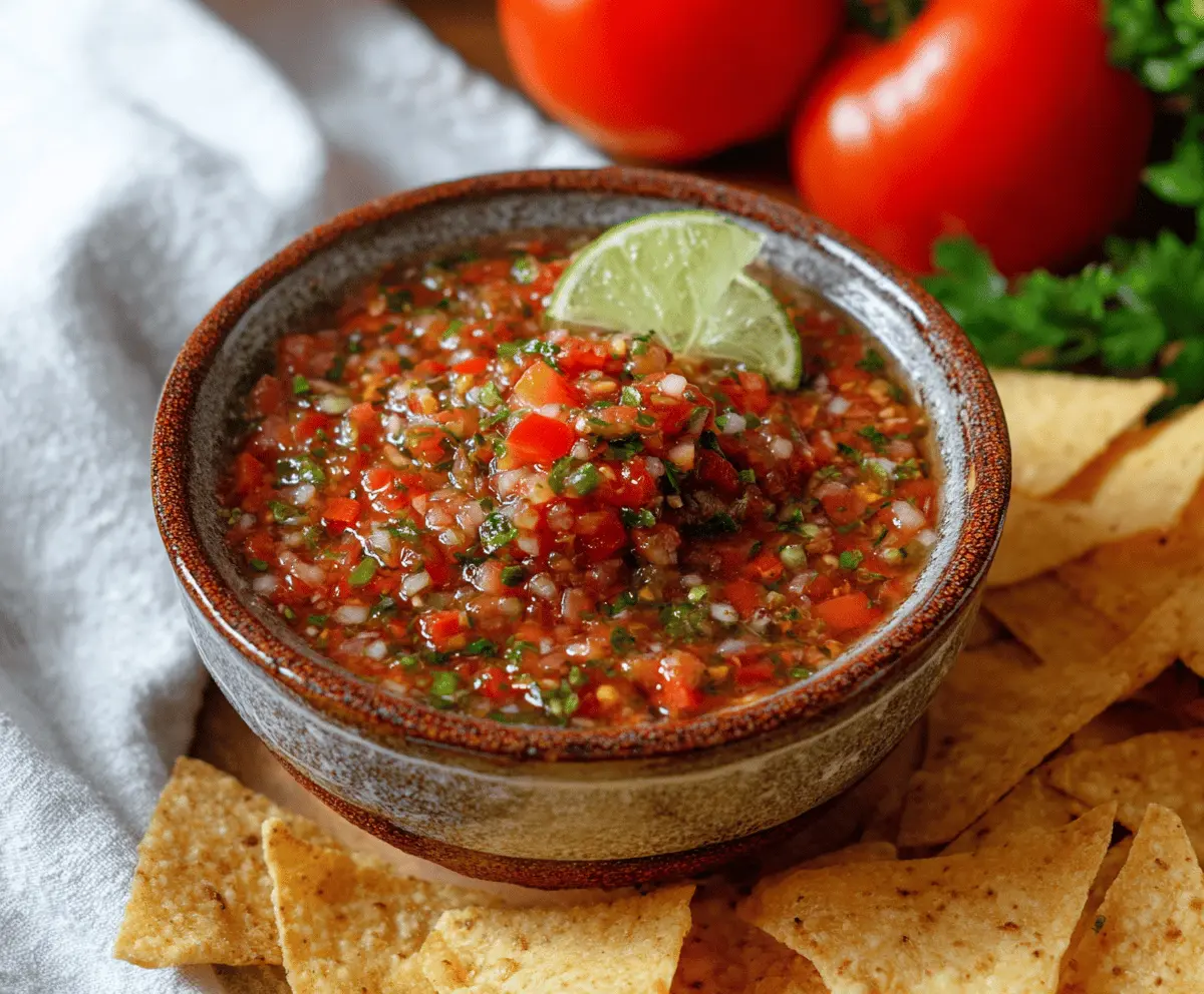 Easy Homemade Salsa Recipe and Canning Guide