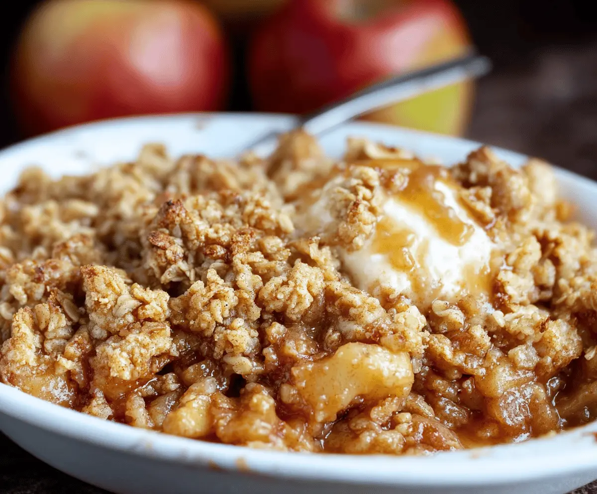 Gluten Free Apple Crisp