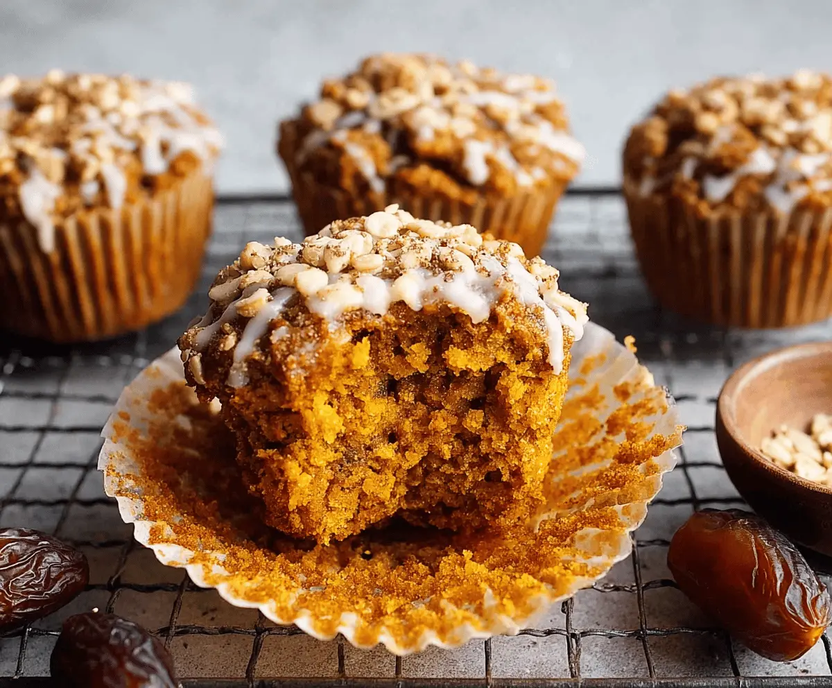 Healthy Pumpkin Muffins