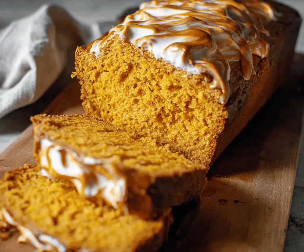 Delicious moist and fluffy sweet potato bread with a golden crust and tender crumb, perfect for breakfast or snack.
