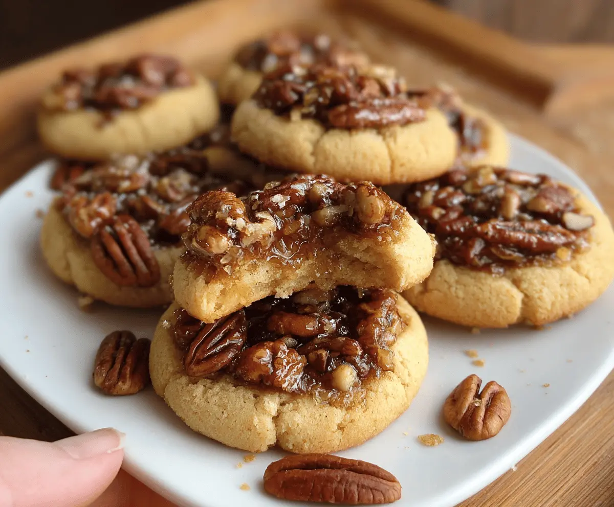 Pecan Pie Cookies