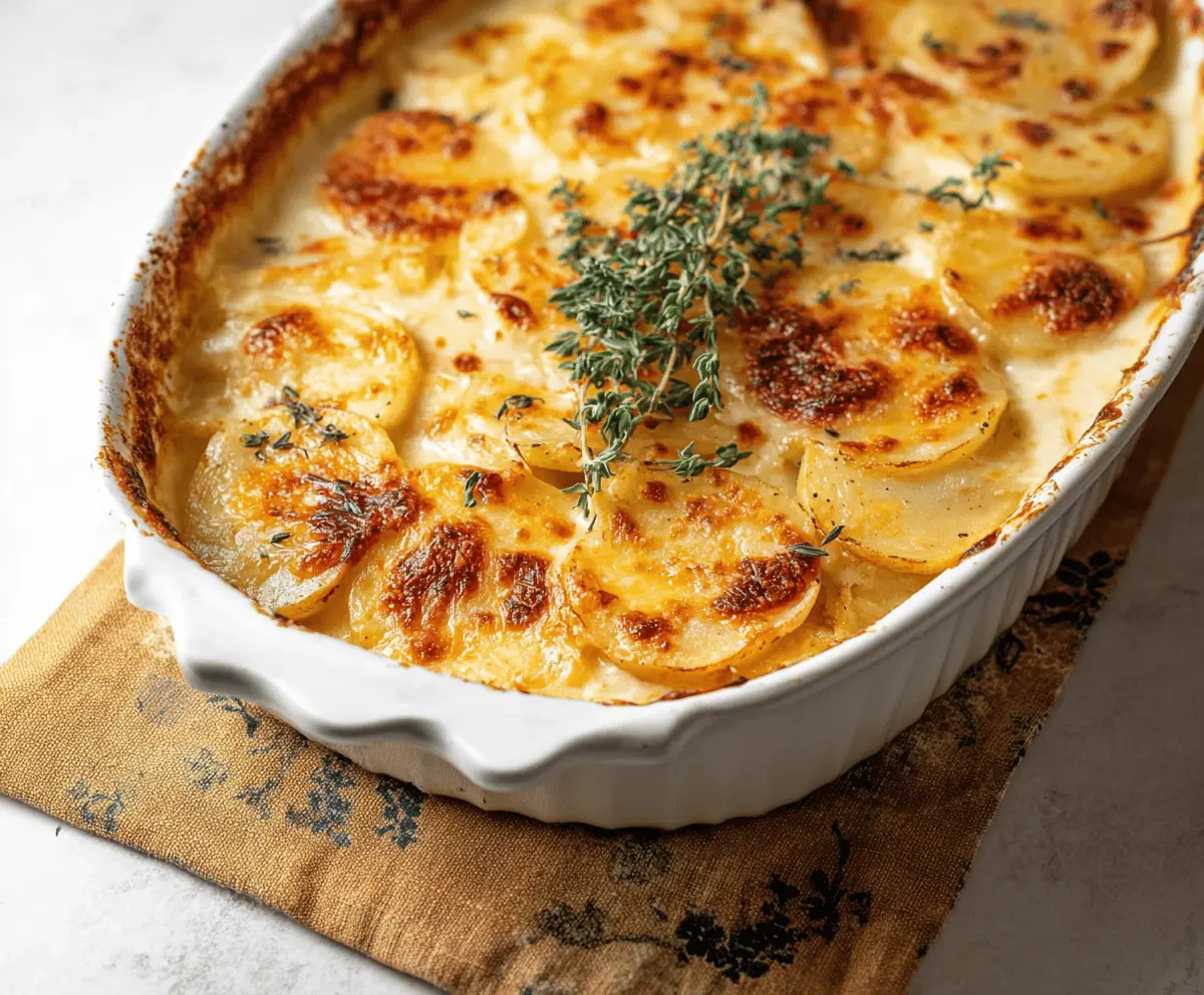 Cheesy Scalloped Potatoes