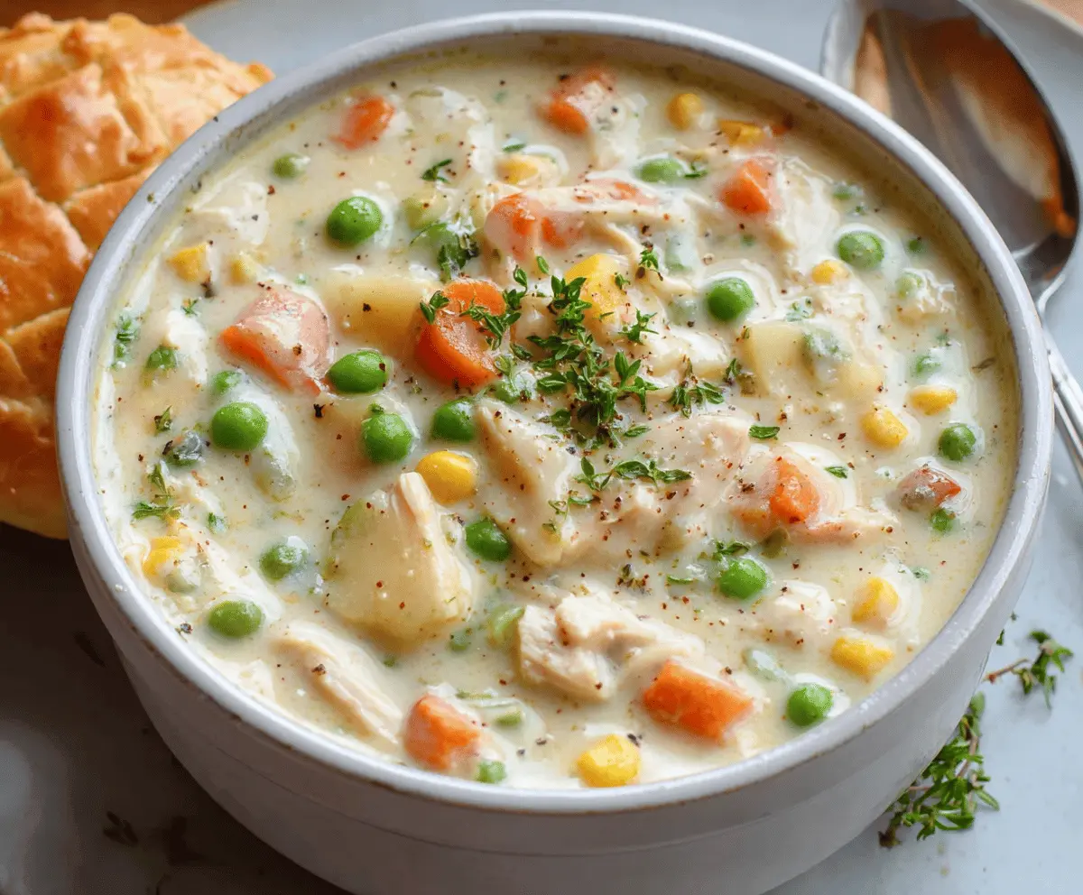 Chicken Pot Pie Soup