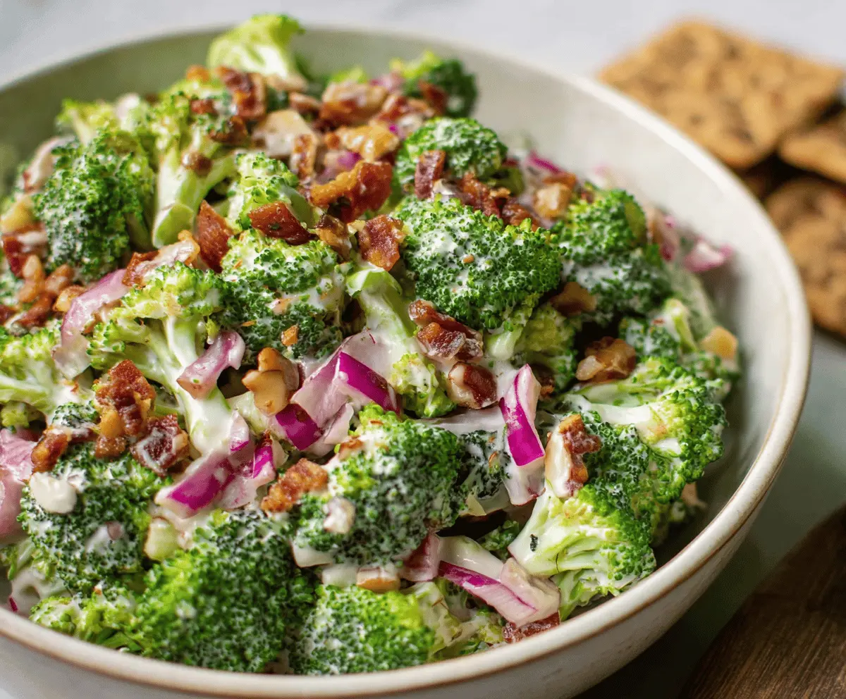 Low-Carb Broccoli Salad