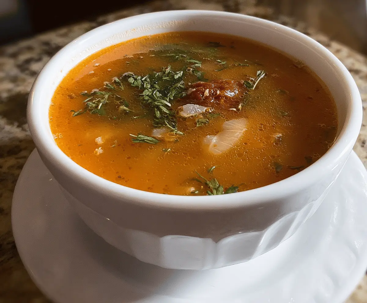 Negative Calorie Soup Recipe aka Ballerina Soup