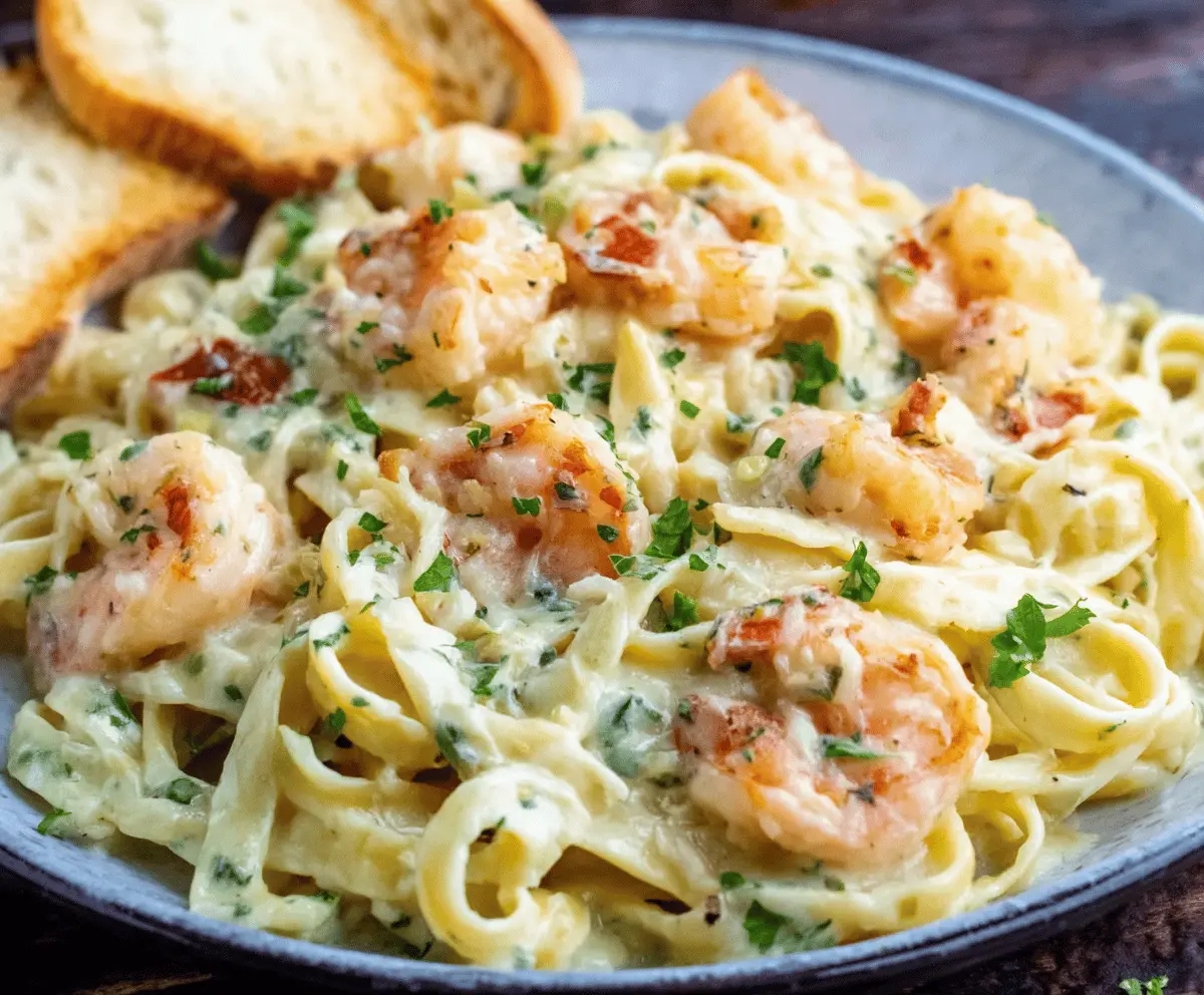 Olive Garden Shrimp Alfredo