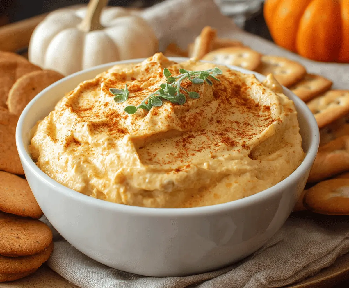 Pumpkin Cream Cheese Dip