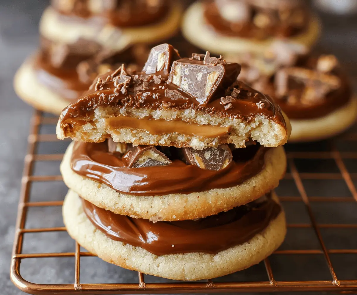 Ultimate Twix Cookies