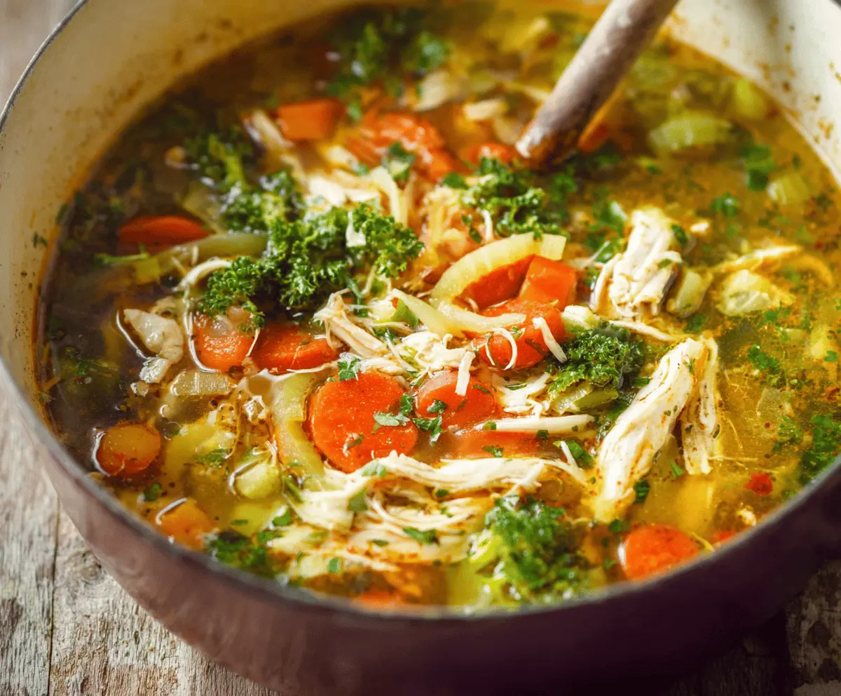 Detox Chicken Soup Recipe