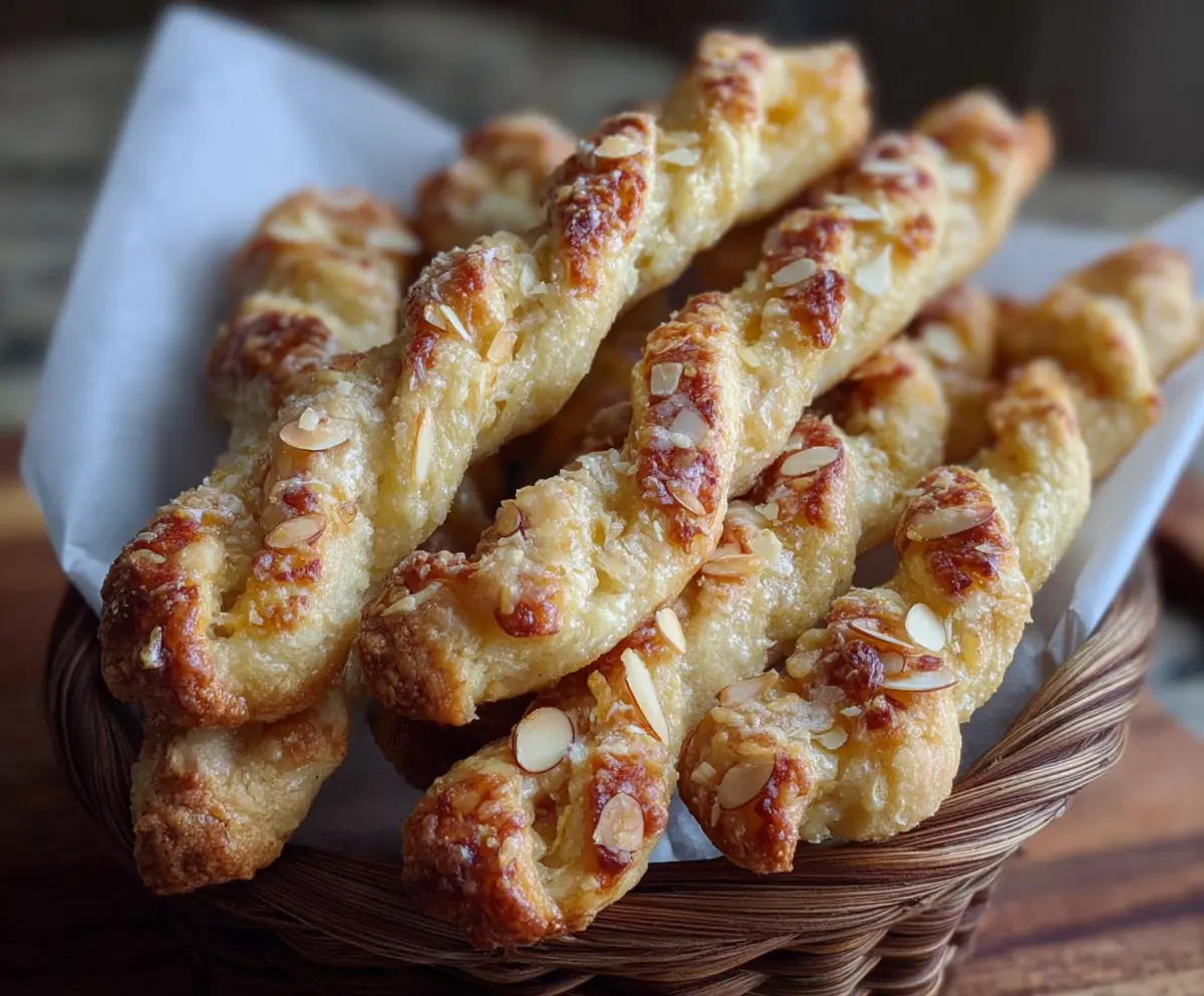 Almond-Orange Ricotta Biscuit Twists