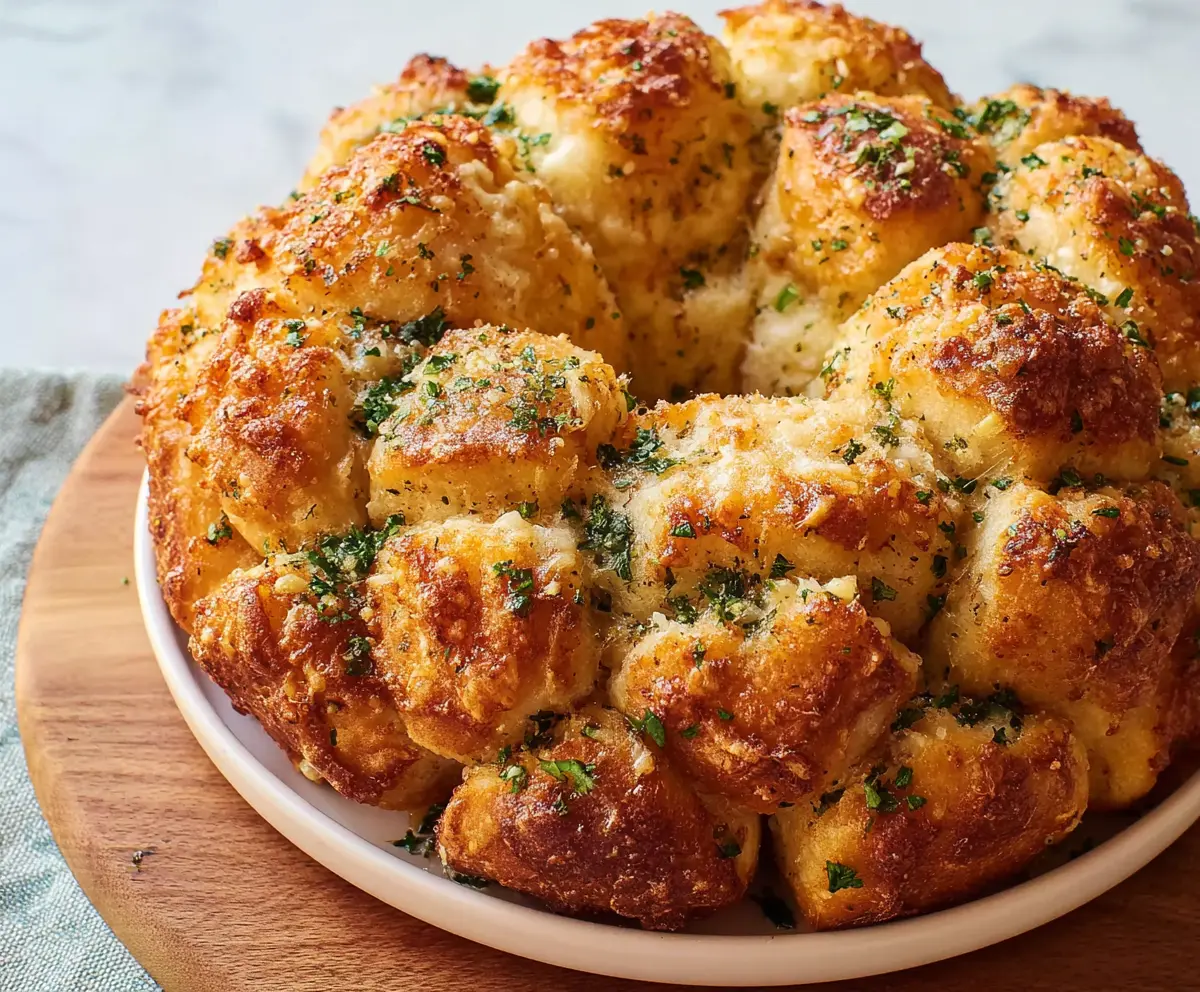 Garlic Parmesan Monkey Bread