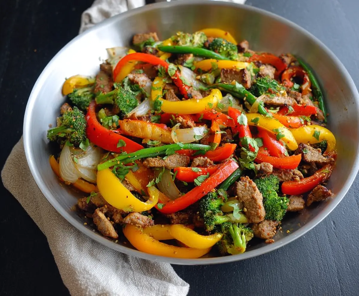 Garlic Pork Stir Fry