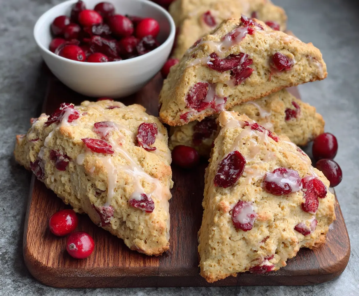 Gluten Free Cranberry Scones