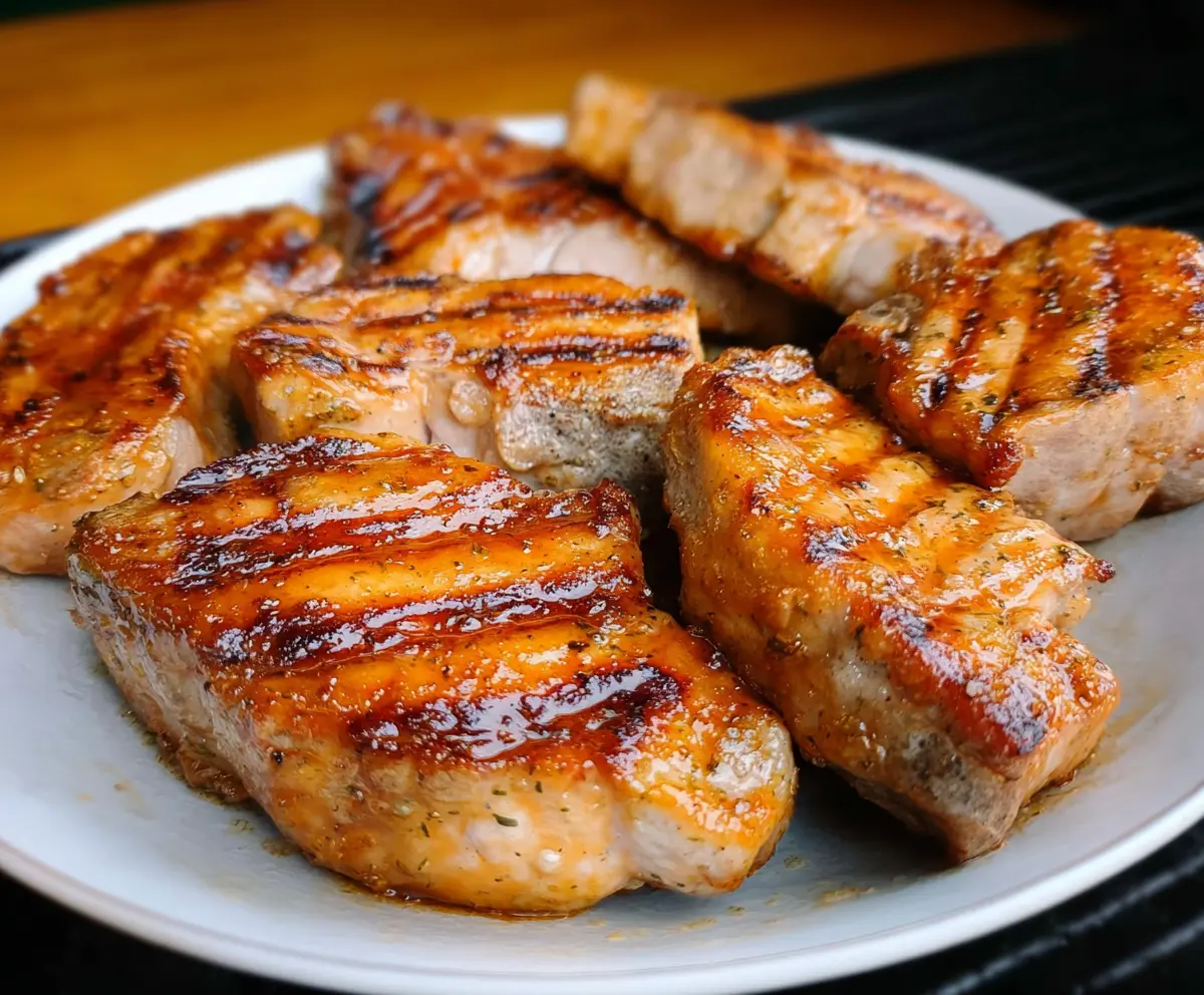 Juicy Grilled Pork Chops