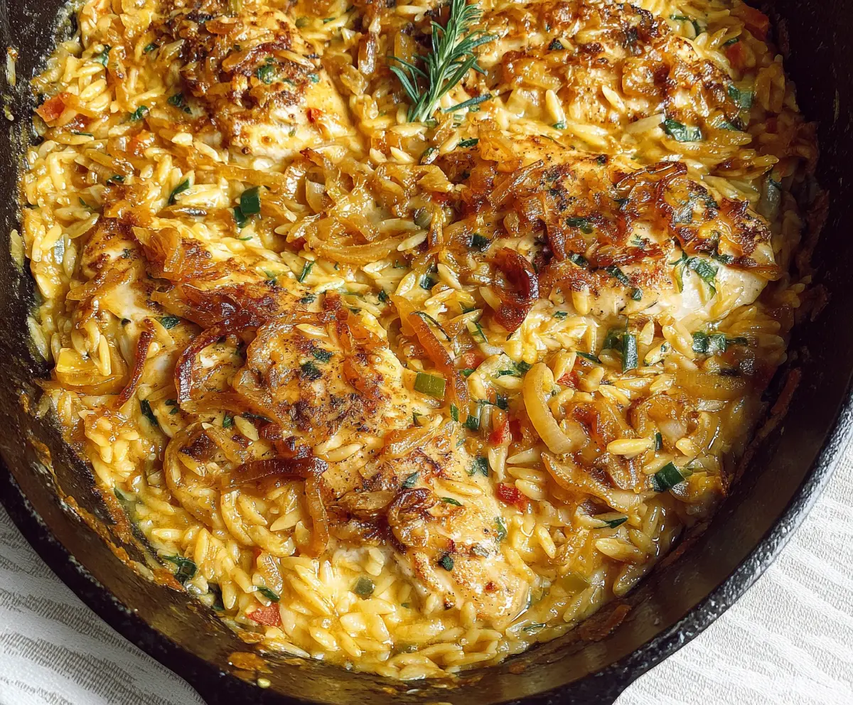 Monterey Chicken One-Pan Orzo