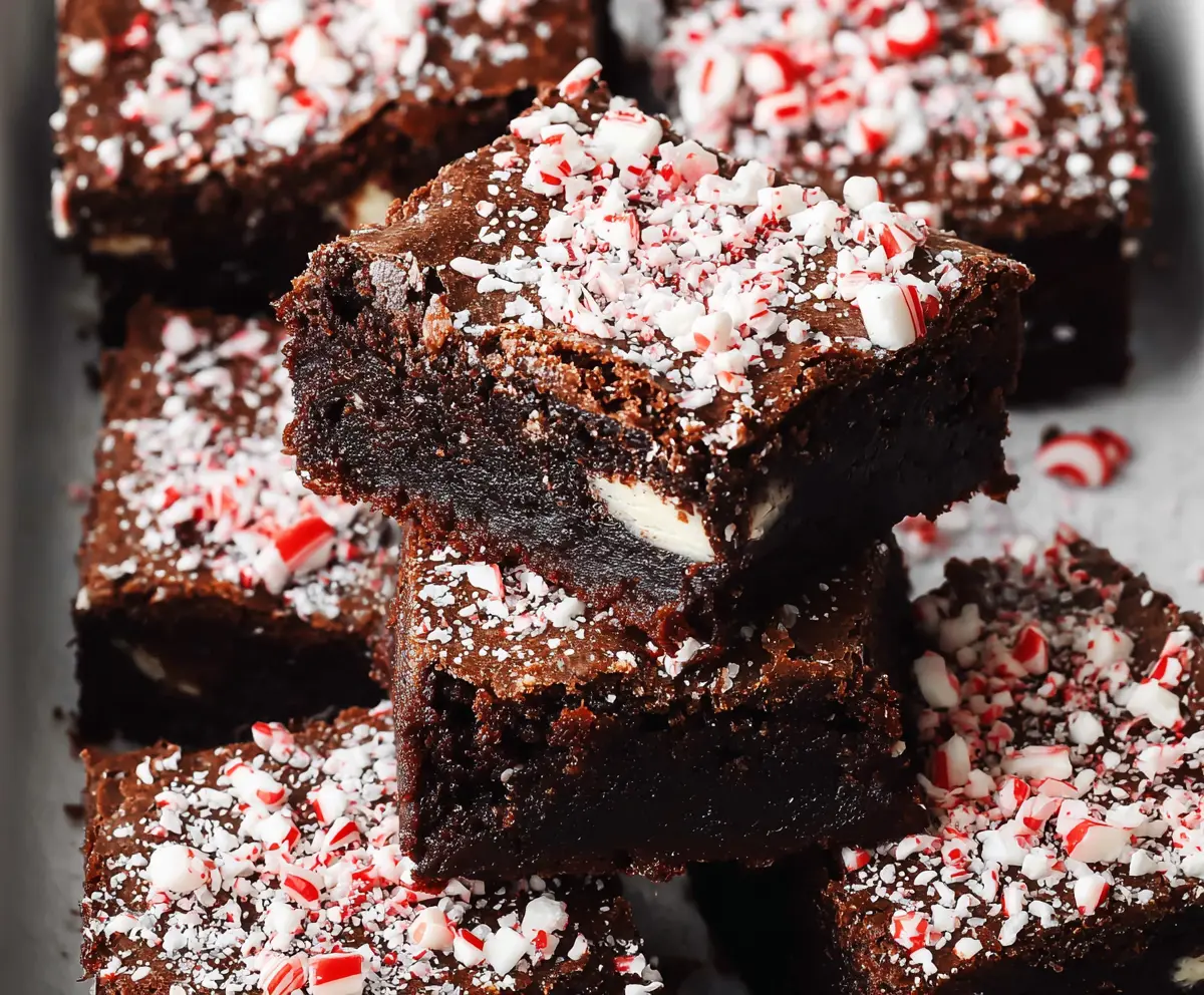 Peppermint Brownies (Rich and Fudgy Recipe)