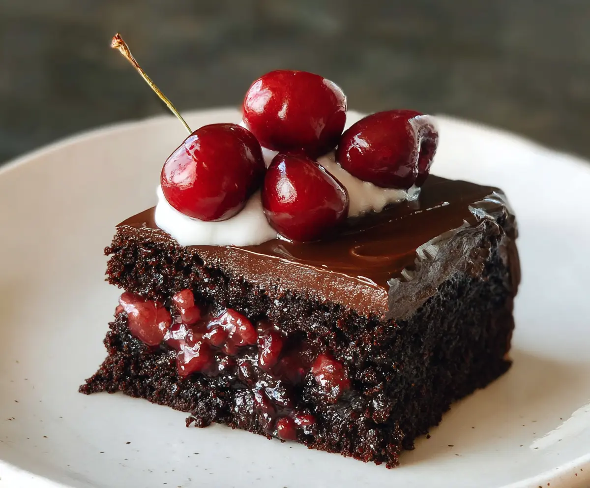 Chocolate Cherry Cake
